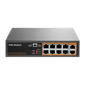 RX-PSE108EX - PoE switch 10/8 100Mb, max.120W, af, at