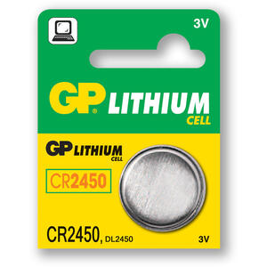 Baterie TYP 2450, GP lithium - pro mini-magnet DCT2
