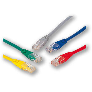 PC-200 C5E UTP/0,5M - červená - propojovací (patch) kabel - 1