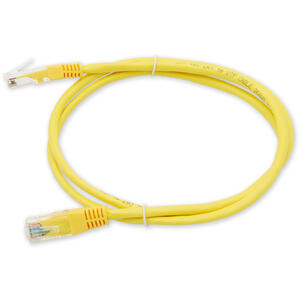 PC-201 C5E UTP/1M - žlutá - propojovací (patch) kabel