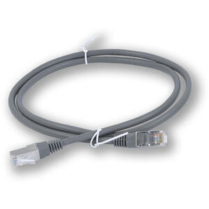 PC-401 C5E FTP/1M - šedá - propojovací (patch) kabel