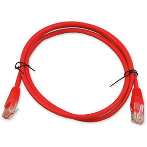 PC-600 C6 UTP/0,5M - červená - propojovací (patch) kabel - 1