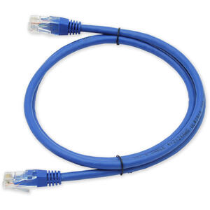 PC-600 C6 UTP/0,5M - modrá - propojovací (patch) kabel