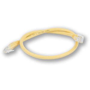 PC-601 C6 UTP/1M - žlutá - propojovací (patch) kabel - 1