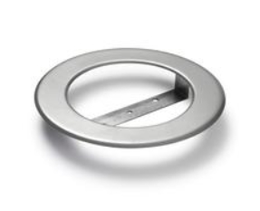 DR45 stříbrná - designový kroužek pro záp.montáž stříbrný - 1