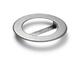 DR45 stříbrná - designový kroužek pro záp.montáž stříbrný - 1/2