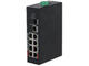 PFS3110-8ET-96-V2 - průmyslový PoE switch 10/8, 8x PoE, 1xGb, 1xSFP, 96W, DIN - 1/2