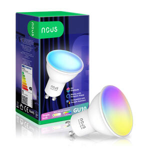 NOUS Smart Bulb P8 - Chytrá žárovka RGB GU10  4,5W Tuya - 1