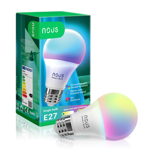 NOUS Smart Bulb P3 - Chytrá žárovka RGB E27 9W Tuya - 1