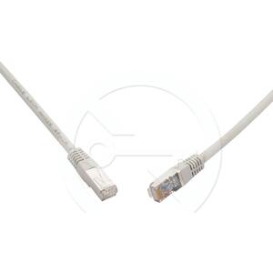 C6A-315GY-0,5MB - Solarix patch kabel CAT6A SFTP LSOH, 0,5m