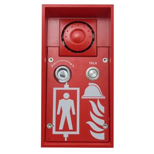 918615E - Lift8 - audio jednotka pro hasiče, ovládání kličkou a tlačítkem