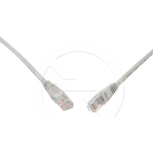 C5E-155GY-1MB - Solarix patch kabel CAT5E UTP PVC, 1m