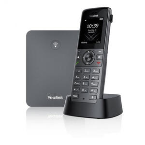 W73P - Yealink IP DECT bezdrátový telefon, PoE 1,8" bar.disp., až 8 ruček