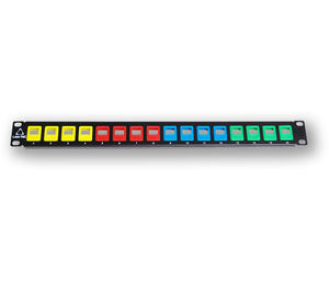 PP-004 PW - červená - barevný rozlišovací rámeček - 2