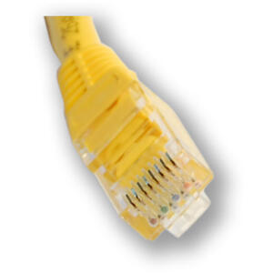 PC-600 C6 UTP/0,5M - žlutá - propojovací (patch) kabel - 2