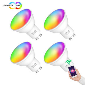 NOUS Smart Bulb P8(4-pack) - Chytrá žárovka RGB GU10  4,5W Tuya - 2