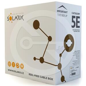 SXKL-5E-FTP-PVC-GY - Solarix, 305m/box, Fca - 2