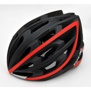 TYR Black red S - chytrá helma na kolo - 3
