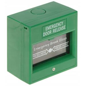 CP-02 - zelená - tísňový hlásič se sklíčkem pro rozbití - 3