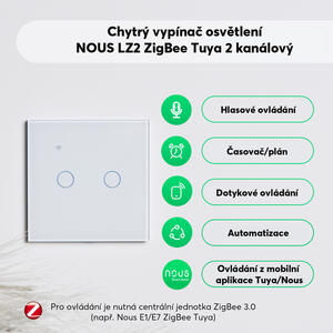 Touch Switch NOUS LZ2 Zig - Vypínač nástěnný 2 Zig - 5
