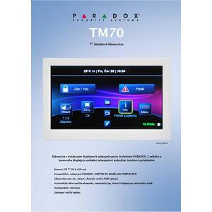 TM70 - barevná grafická dotyková klávesnice - 6