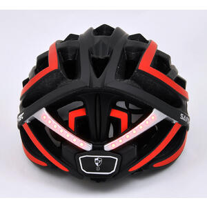 TYR Black red S - chytrá helma na kolo - 6