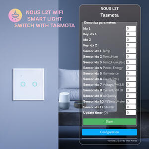 Touch Switch NOUS L2T - Vypínač nástěnný 2 Tasmo - 6